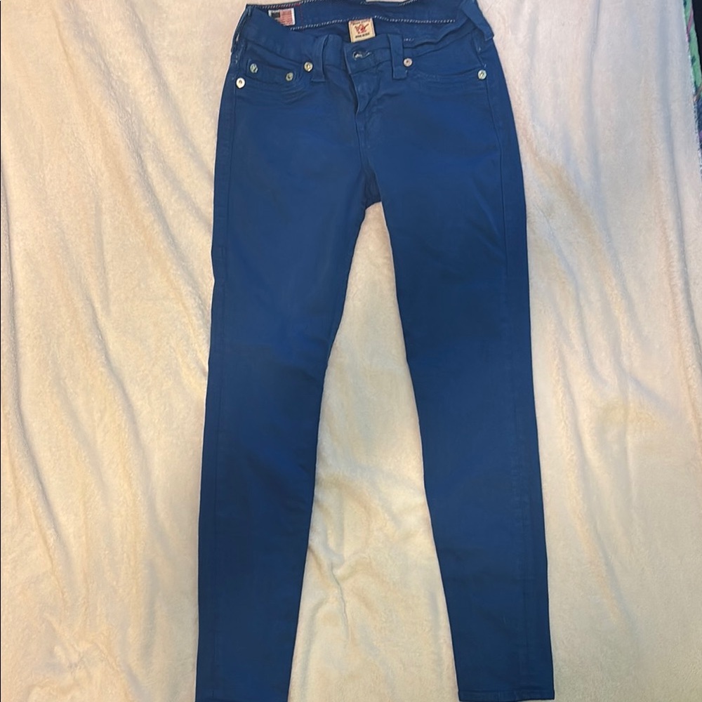 True Religion Blue Jeans - Picture 4 of 7